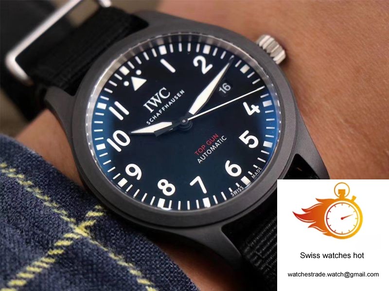 IWC Pilot Top Gun IW326901 MKS Factory Black Ceramic 10