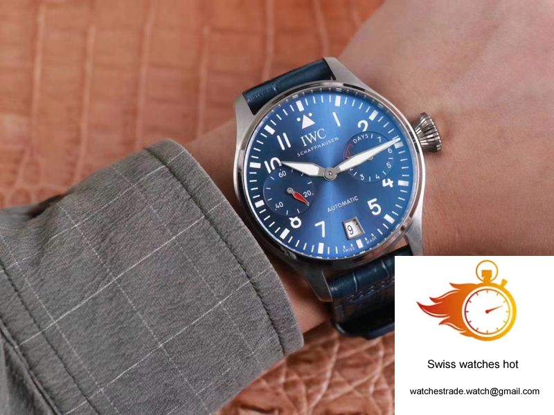 IWC Big Pilot IW501008 Boutique London Edition ZF Factory Blue Dial 10