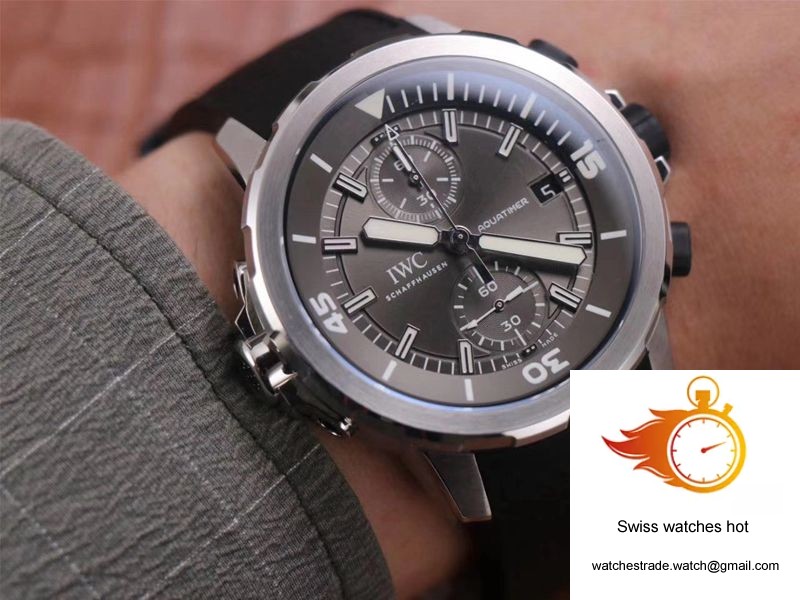 IWC Aquatimer IW379506 Shark Special Edition V6 Factory Gray Dial 10