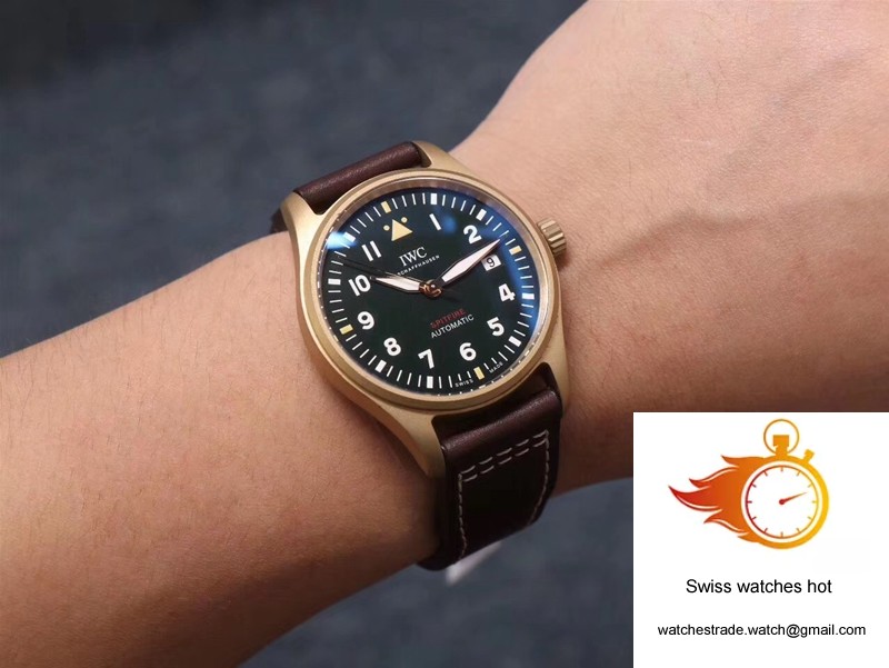 IWC Pilot Spitfire IW326802 MKS Factory Black Dial 10