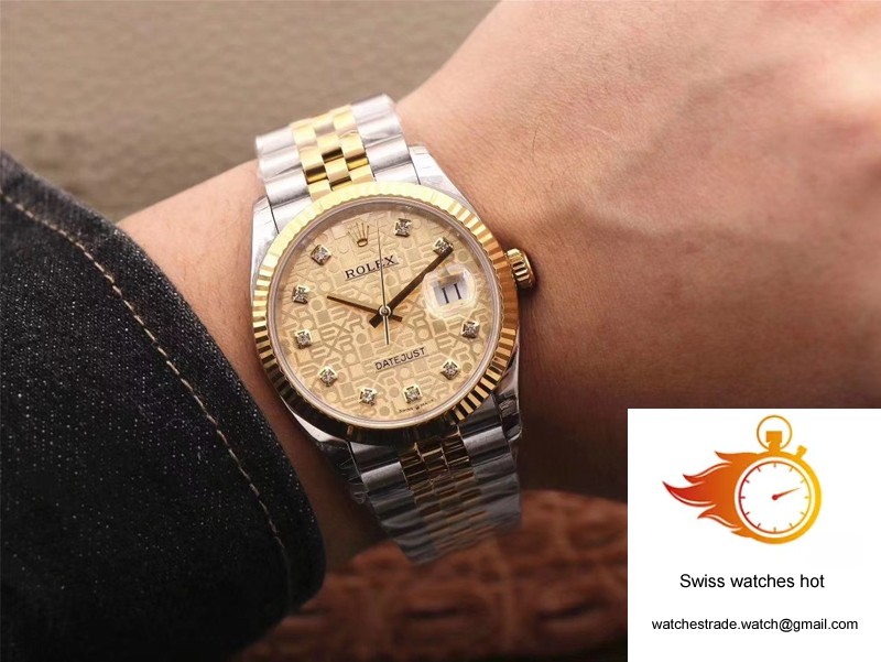 Rolex Datejust M126233-0033 EW Factory Champagne Dial 10
