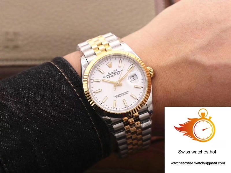 Rolex Datejust M126233-0019 EW Factory White Dial 10