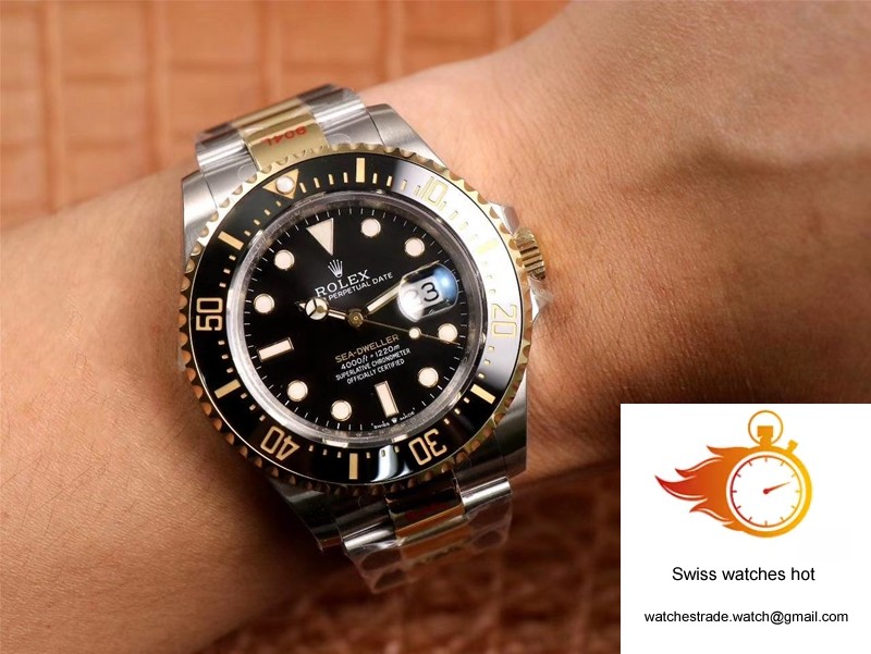 Rolex Sea Dweller M126603 V3 GM Factory Rose Gold Black Dial 10