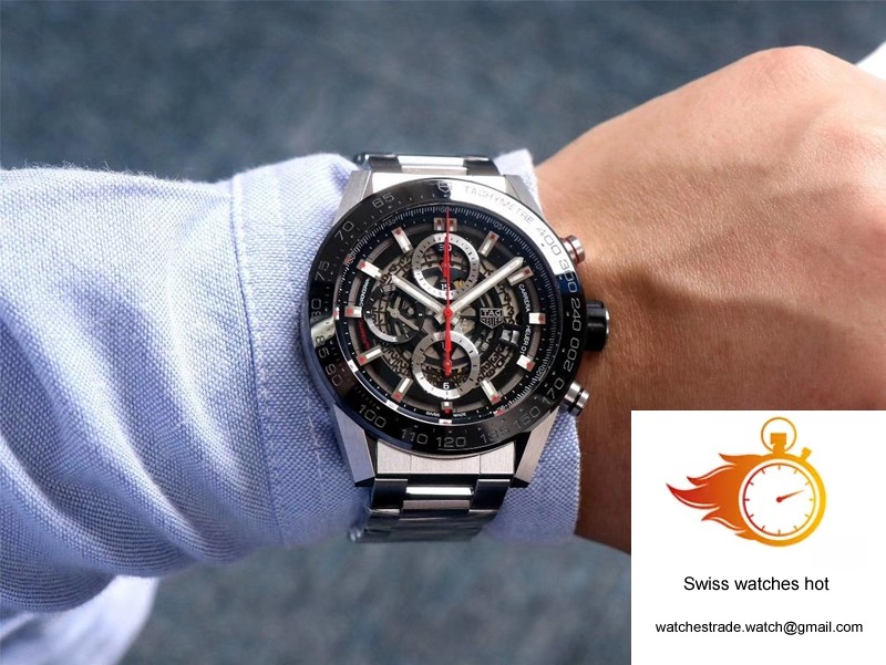 TAG Heuer Carrera CAR2A1W.BA0703 XF Factory Black Dial 10