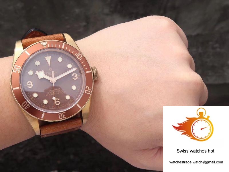 Tudor Heritage Black Bay Bronze 79250B XF Factory Brown Dial 10