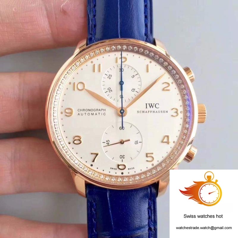 IWC Portuguese Chronograph ZF Factory White Dial 10