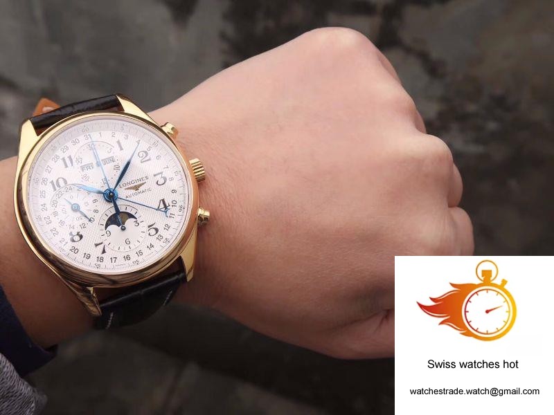 Longines Conquest Classic 18K Yellow Gold L27735787 GS Factory White Dial 10