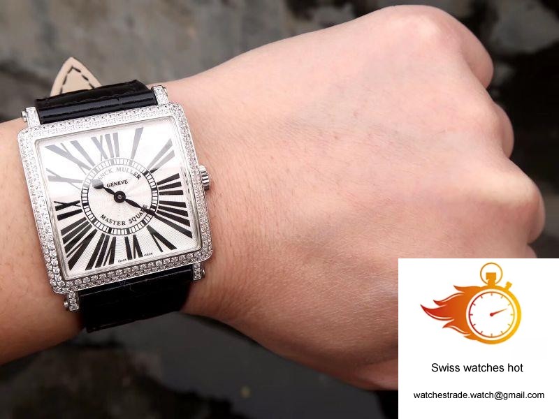 Franck Muller Master Square 12263 GF Factory White Dial 10
