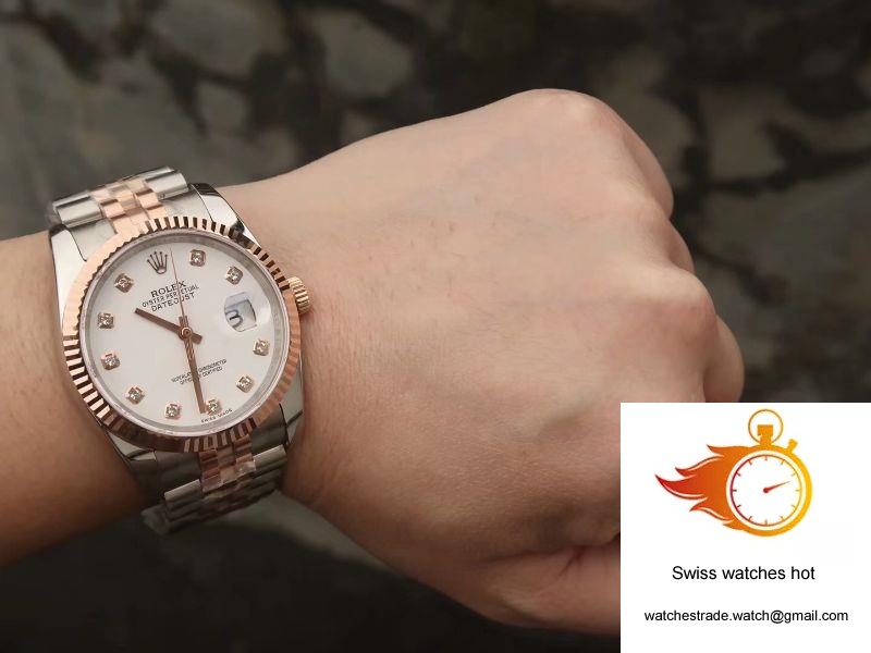 Rolex Datejust 36mm GM Factory White Dial 10