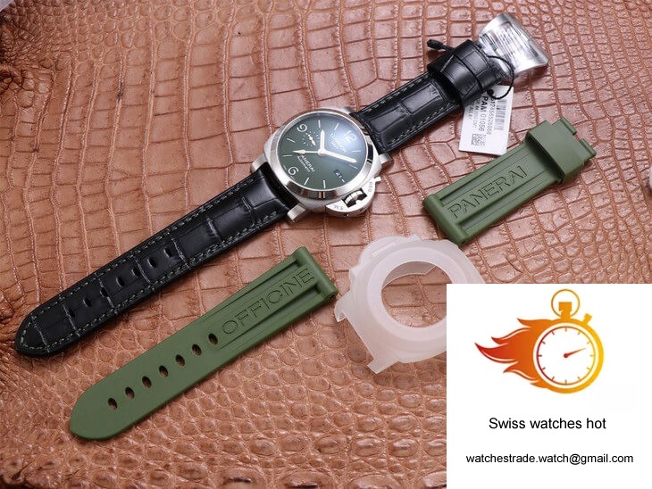 Panerai Luminor PAM1056 VS Factory Green Dial 10