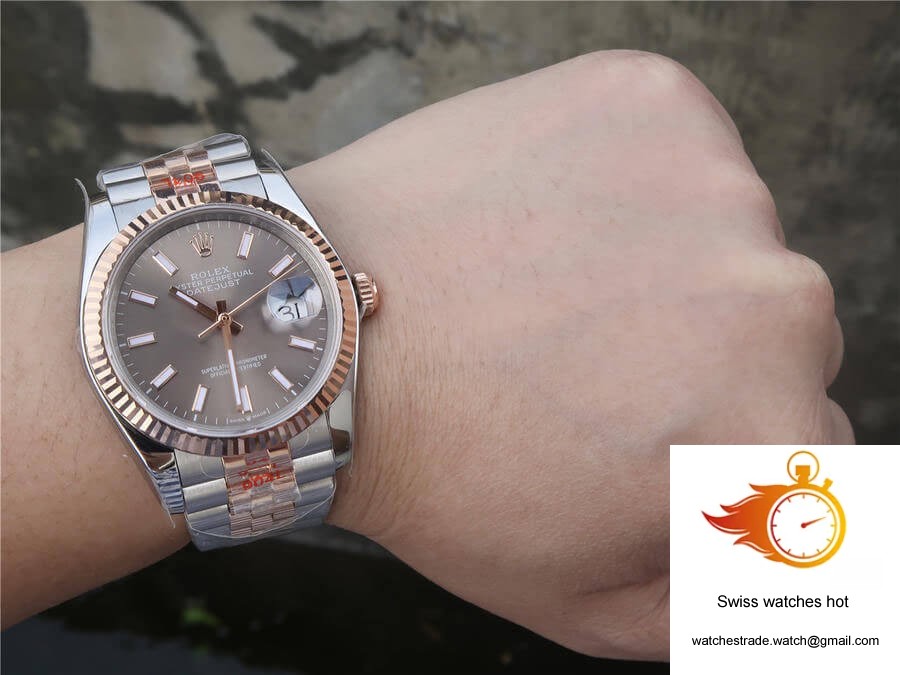 Rolex Datejust M126231-0013 36MM GM Factory Rose Gold 10