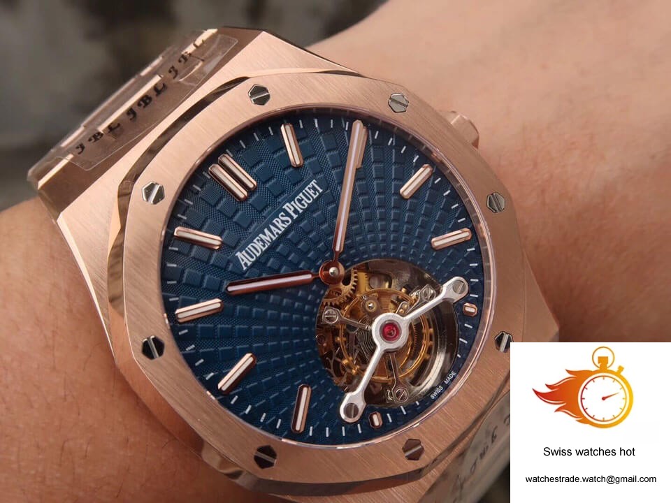 Audemars Piguet Royal Oak Tourbillon 26522OR.OO.1220OR.01 JF Factory Rose Gold 10