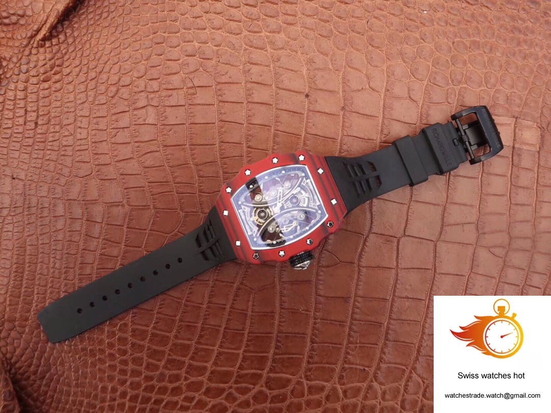 Richard Mille RM53-01 KV Factory TPT Carbon Fiber Skeleton Dial 10