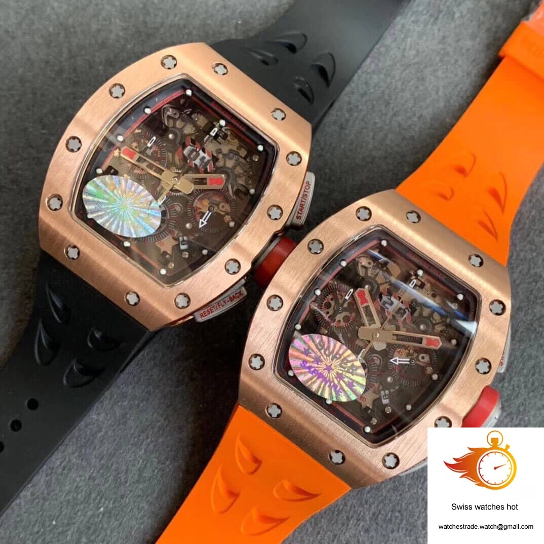 Richard Mille RM011 KV Factory Rose Gold 10