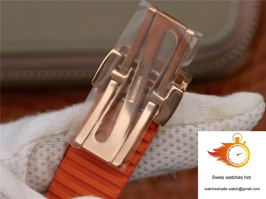 Patek Philippe Aquanaut 5968A-001 Orange Strap 10