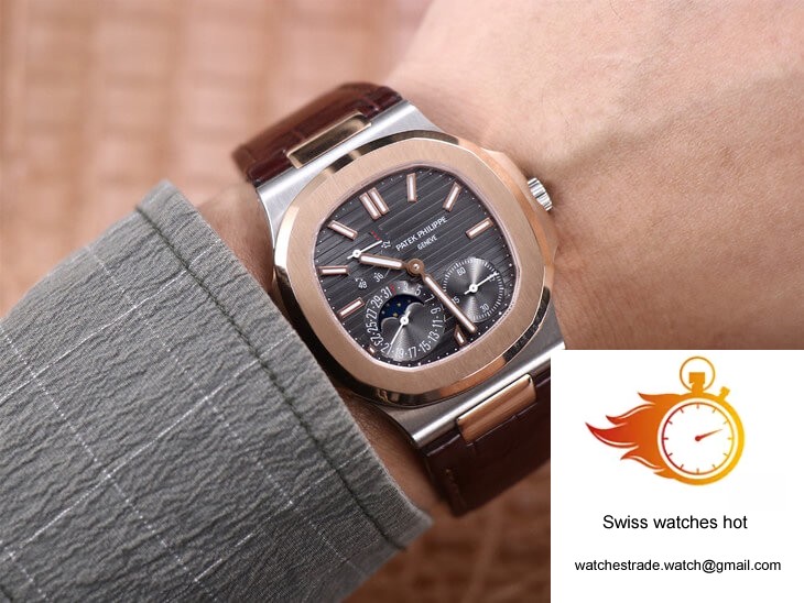 Patek Philippe Nautilus 5712GR-001 PF Factory Dark Gray Dial 10