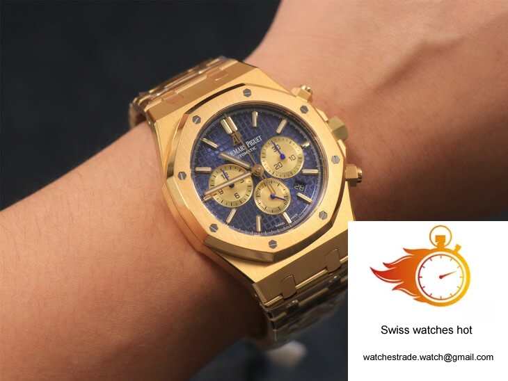 Audemars Piguet Royal Oak Chronograph 26331BA.OO.1220BA.01 OM Factory Blue Dial 10