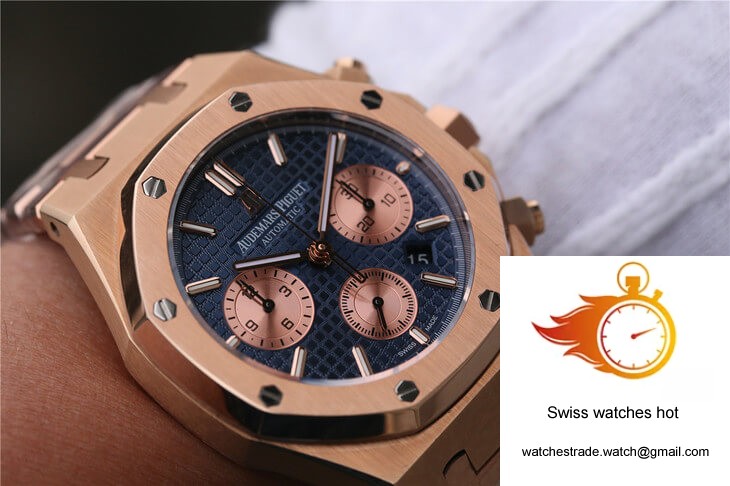 Audemars Piguet Royal Oak Chronograph 26331OR.OO.1220OR.01 OM Factory Blue Dial 10