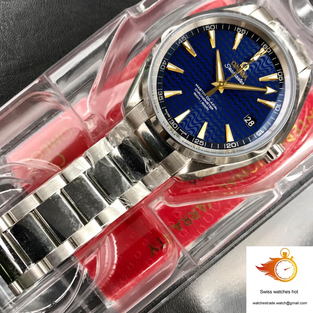 Omega Seamaster Aqua Terra 150M Rio Olympic Special Edition VS Factory Blue Dial 10