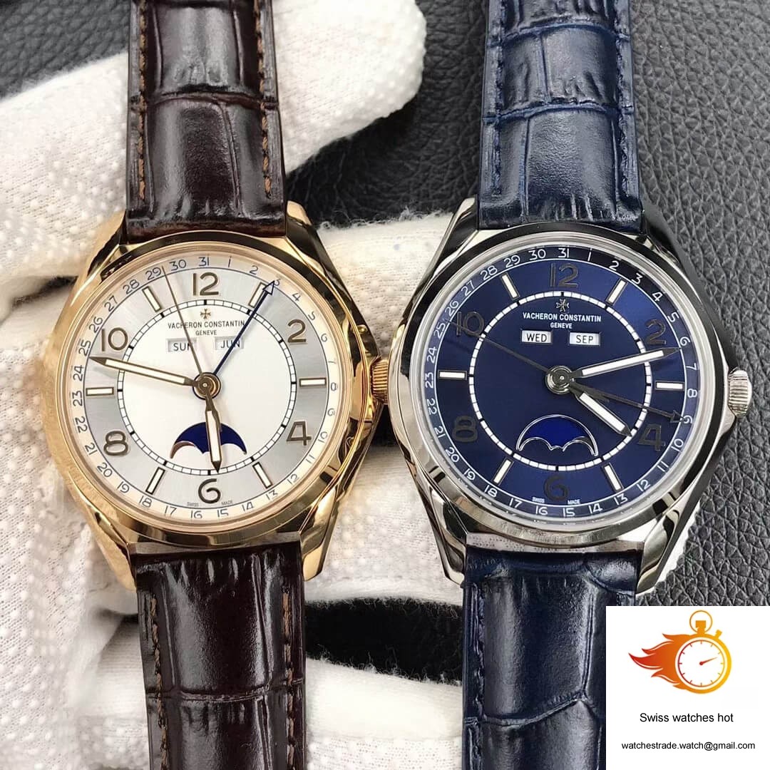 Vacheron Constantin FiftySix Day-Date 4000E/000A-B548 ZF Factory Blue Dial 10