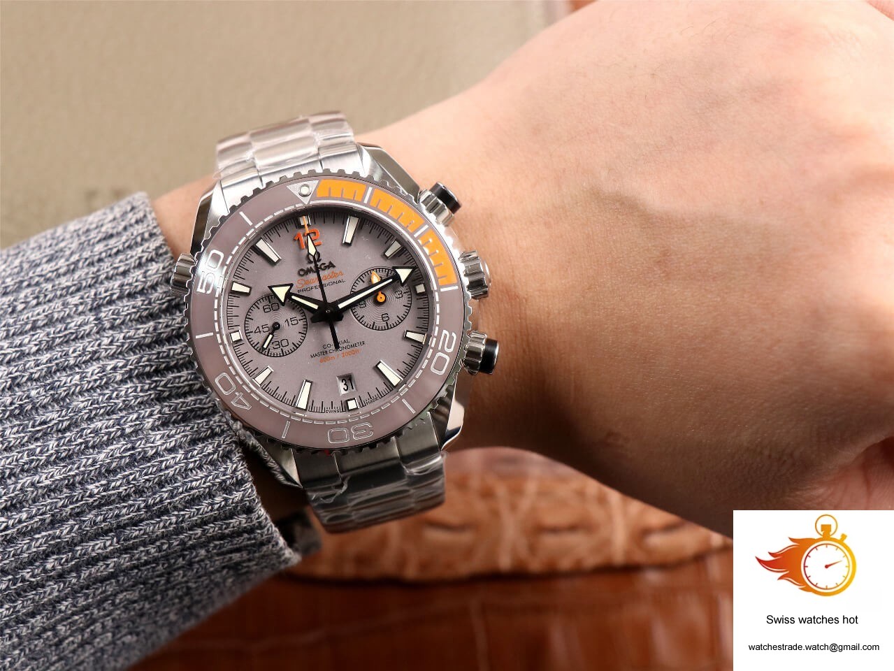 Omega Seamaster Ocean Universe 600M 215.90.46.51.99.001 OM Factory V3 Grey Dial 10