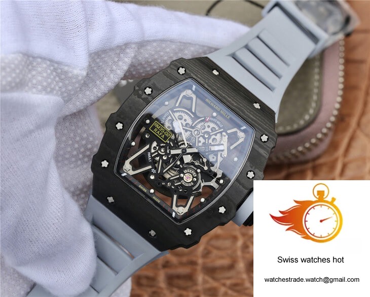 Richard Mille RM-035 KV Factory Black Carbon Fiber 10