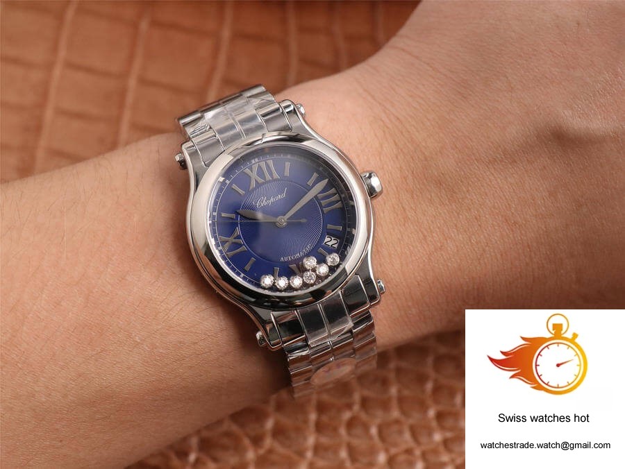 Chopard Happy Sport 278559-3009 YF Factory Blue Dial 10