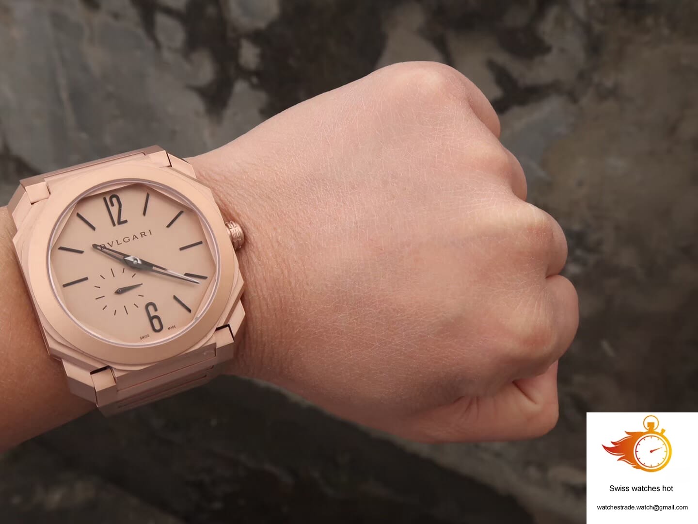 Bvlgari Octo Finissimo 102912 BV Factory Rose Gold Dial 10