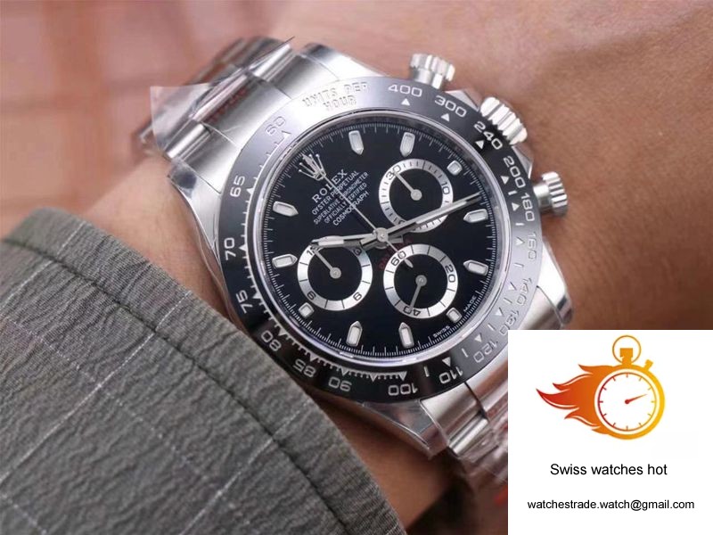 Rolex Cosmograph Daytona M116500LN-0002 Noob Factory 4130 Movement 10