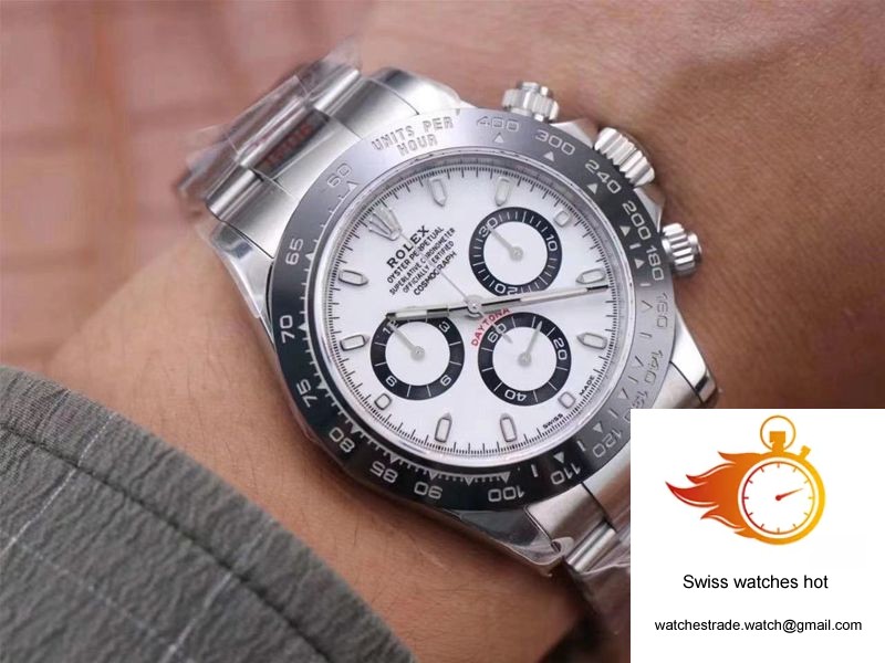 Rolex Cosmograph Daytona M116500LN-0001 Noob Factory 4130 Movement 10