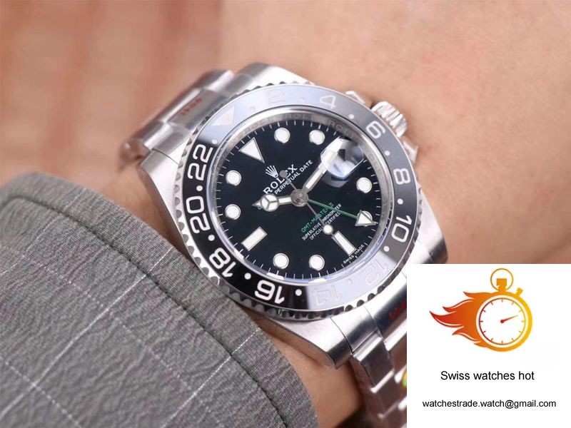Rolex GMT Master II 116710LN-78200 Noob Factory Black Dial V11 10