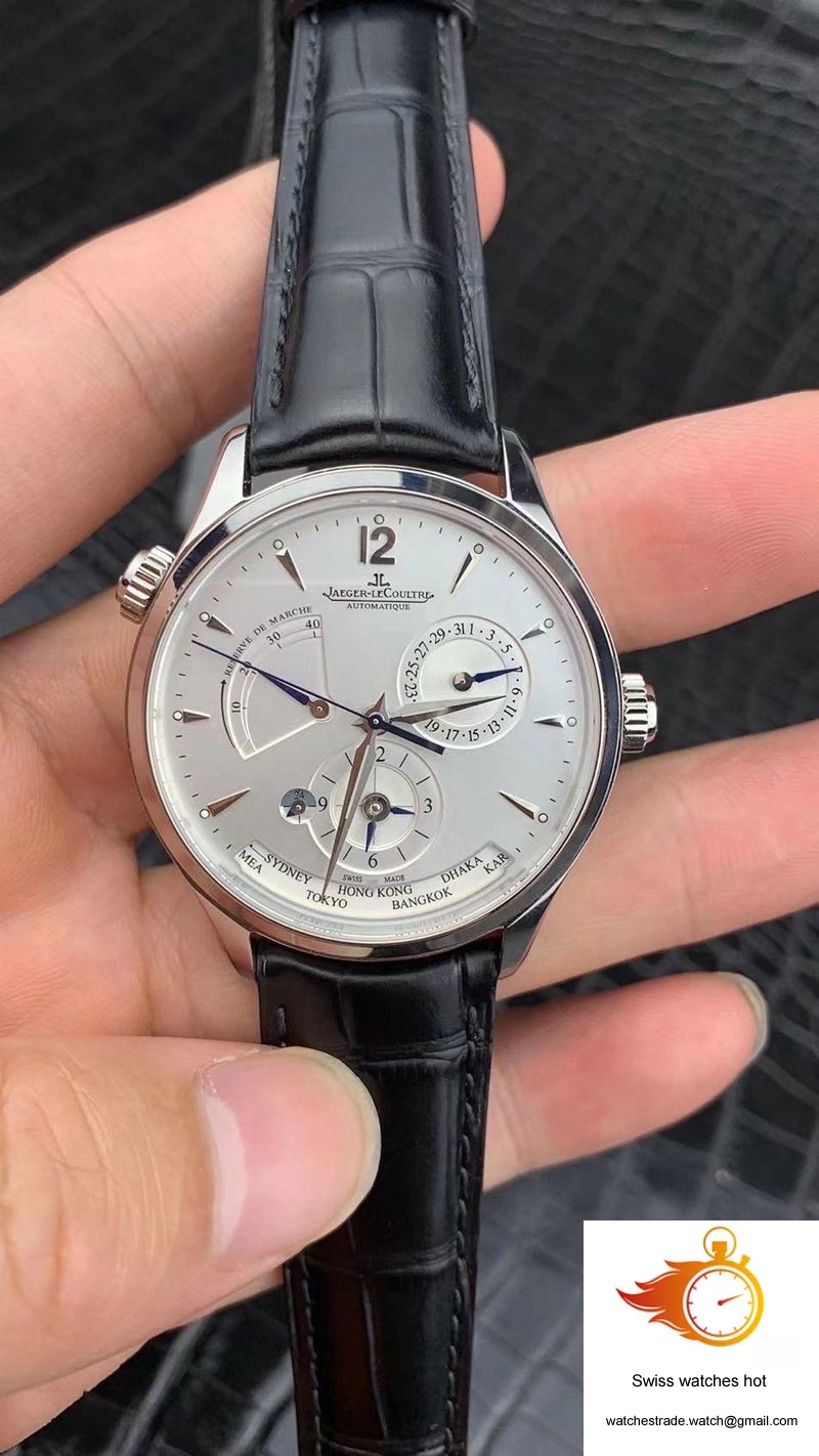 Jaeger-LeCoultre Master Geographic Q1428421 ZF Factory Silver Dial 10