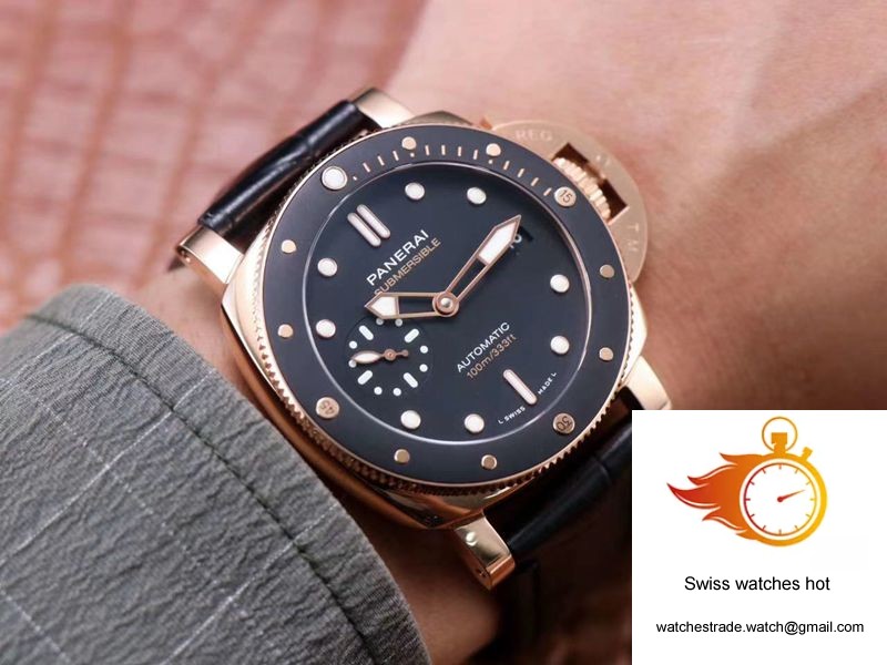 Panerai Submersible PAM00974 VS Factory Rose Gold 10