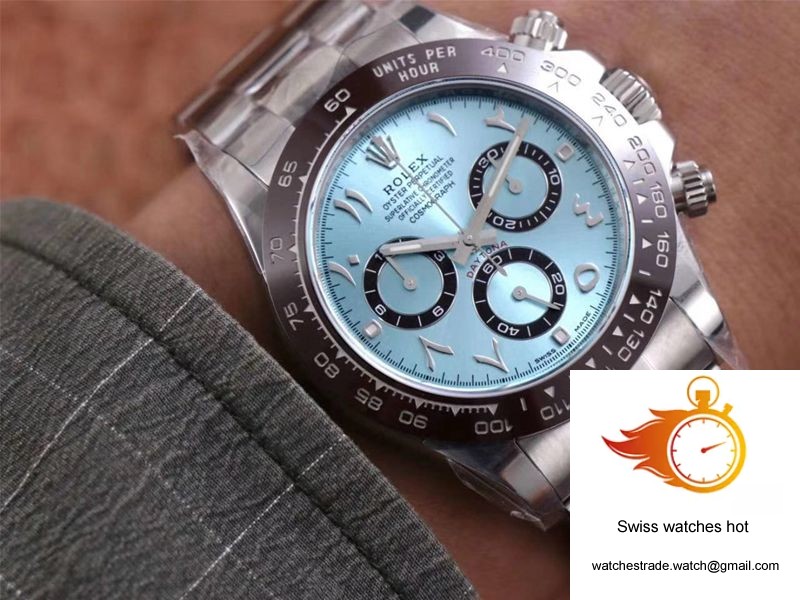 Rolex Daytona M116506-0004 Noob Factory Blue Dial 4130 Movement 10