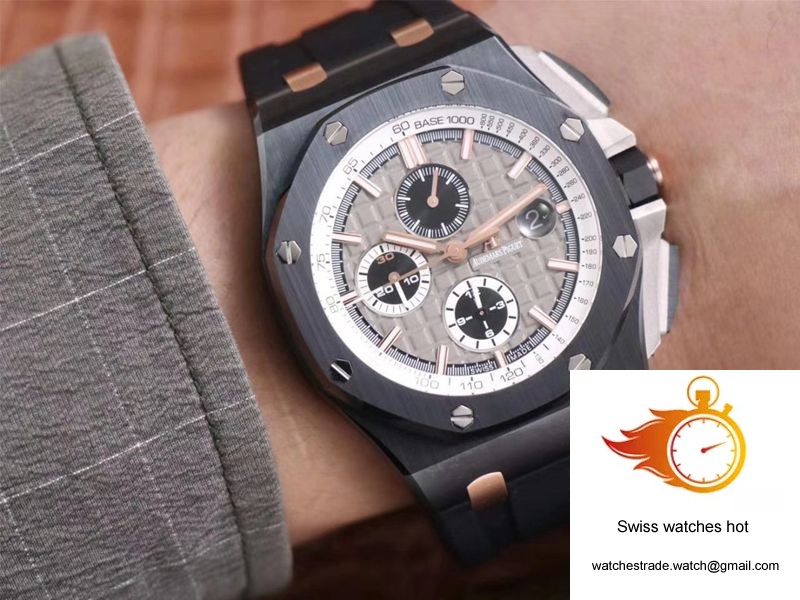 Audemars Piguet Royal Oak Offshore 26415CE.OO.A002CA.01 Chronograph JF Factory Black Ceramic 10