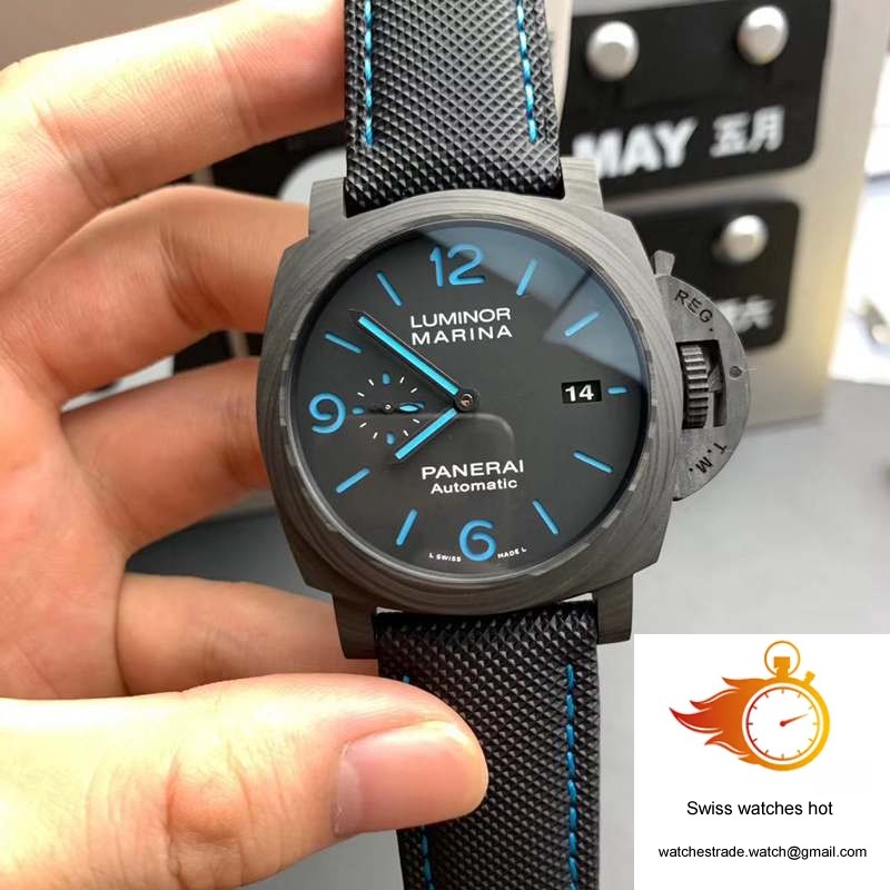 Panerai Luminor Marina Carbotech PAM01661 VS Factory Black Dial 10