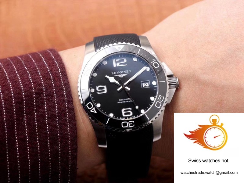 Longines Concas L3.781.4.56.9 ZF Factory Black Dial 10