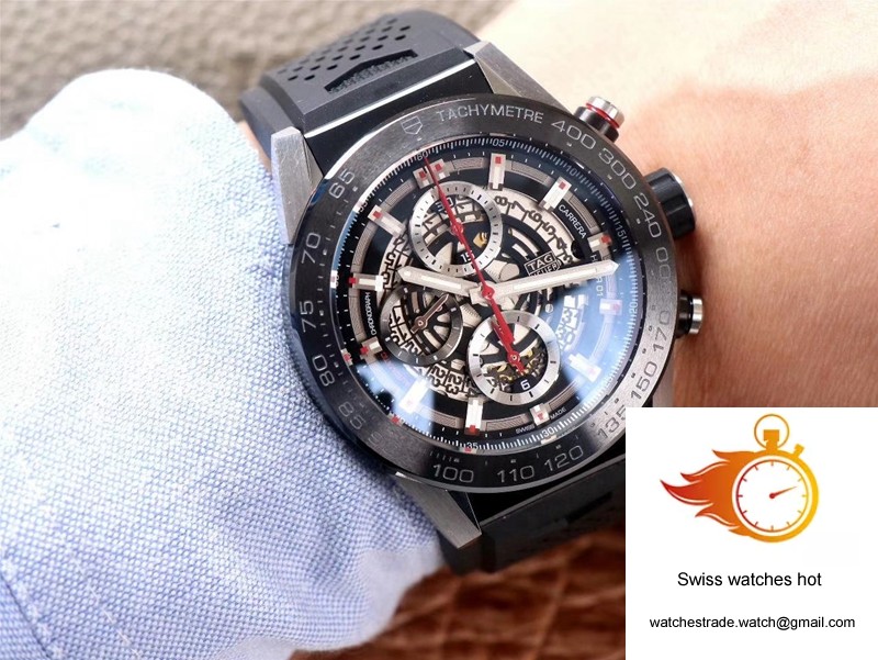 TAG Heuer Carrera CAR201V.FT6046 XF Factory Black Dial 10