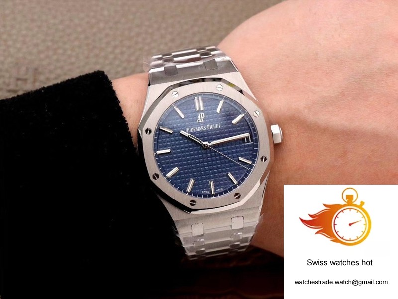 Audemars Piguet Royal Oak 15500ST.OO.1220ST.01 ZF Factory Blue Dial 10