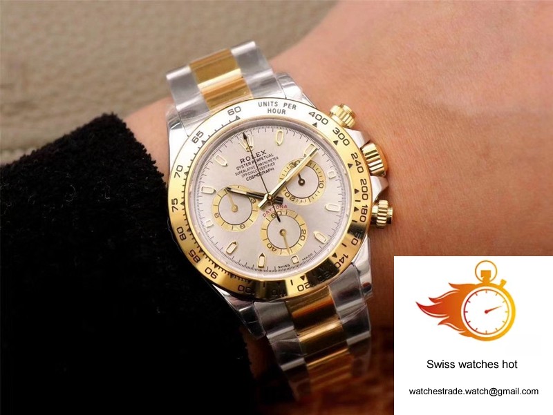 Rolex Daytona Cosmograph m116503-0002 Noob Factory Gray Dial 10