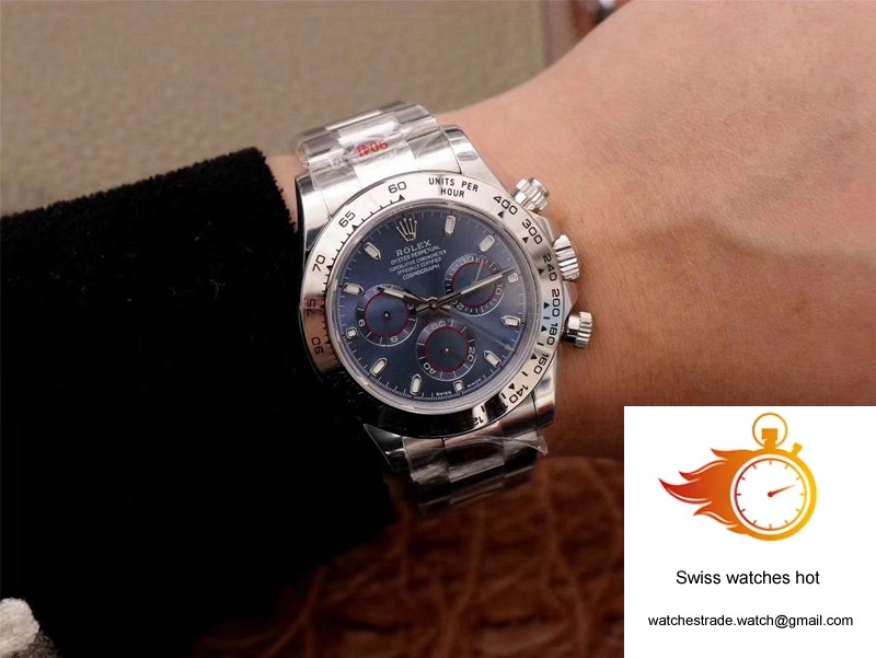 Rolex Daytona Cosmograph 116509-78599 Noob Factory Blue Dial 10