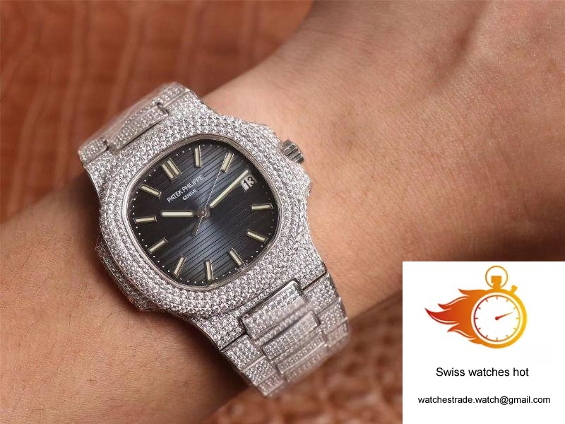 Patek Philippe Nautilus 5719-10G 40mm R8 Factory 5711-1A Dial 10
