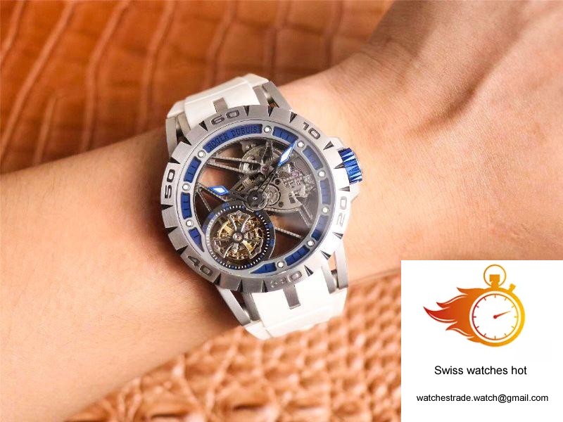 JB Factory Roger Dubuis Excalibur Spider Italdesign Edition RDDBEX0622 Bule 10