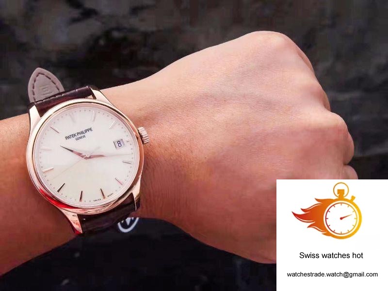 ZF Factory Patek Philippe Calatrava Rose Gold 5227R-001 Flip Back Version 10