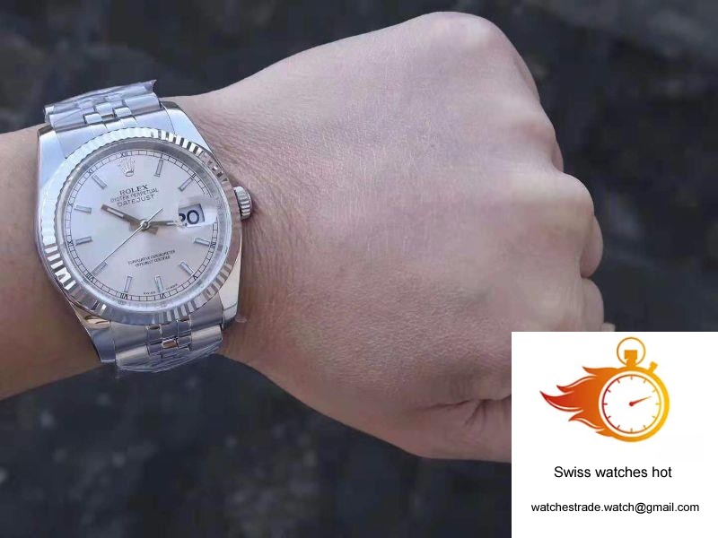 Rolex Datejust 36MM 116234 V2 AR Factory Silver Dial 10