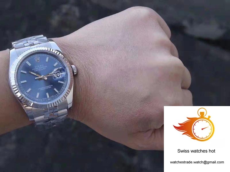 Rolex Datejust M126334-0002 36mm AR Factory Blue Dial 10