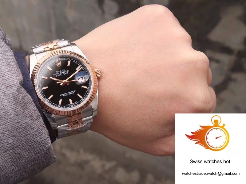 Rolex Datejust 36MM 126231 AR Factory Black Dial 10