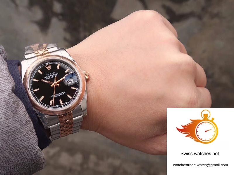 Rolex Datejust 36MM 126201 AR Factory Black Dial 10