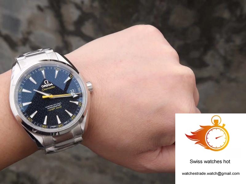 Omega Seamaster Aqua Terra 150M 231.10.42.21.03.004 Blue Dial 10