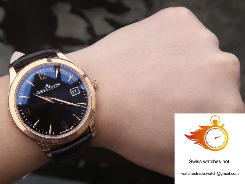Jaeger LeCoultre Master Control Date Q1542520 ZF Factory Black Dial 10